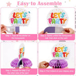 HASTHIP® 9Pcs Birthday Party Supplies for Table Setting Decor