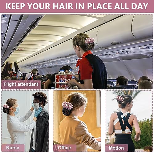 HASTHIP® Accesorios para moños de pelo para mujer