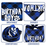 HASTHIP® Dog Gifts Hat for Birthday, Cute Dog Birthday Party Hat Dogs Bandana Birthday Party Supplies Set, Dog Bandana Square Scarf and Doggie Birthday Party Hat