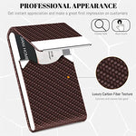 HASTHIP® Business Card Holder, 6 * 9.5cm Metal Business Card