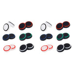 HASTHIP Controller Joystick Thumbstick Cover Caps for PS4 with Silicone Grip Comfort | 6 Pairs