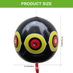 HASTHIP Bird Repelling Balloons for Gardens and Fruit Trees 3 pcs 40 cm | Visual Predator Eye Deterrent