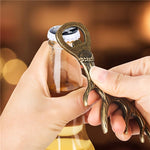 HASTHIP® Llavero abrebotellas - Abridor de cerveza de asta