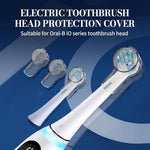 HASTHIP® 4 Pack Toothbrush Head Cover Case, Clear Dust-Proof Travel Toothbrush Protector Cap