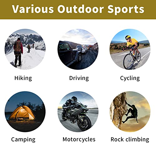 HASTHIP® Riding Gloves for Bike Motorcycle with Touch Screen Finger