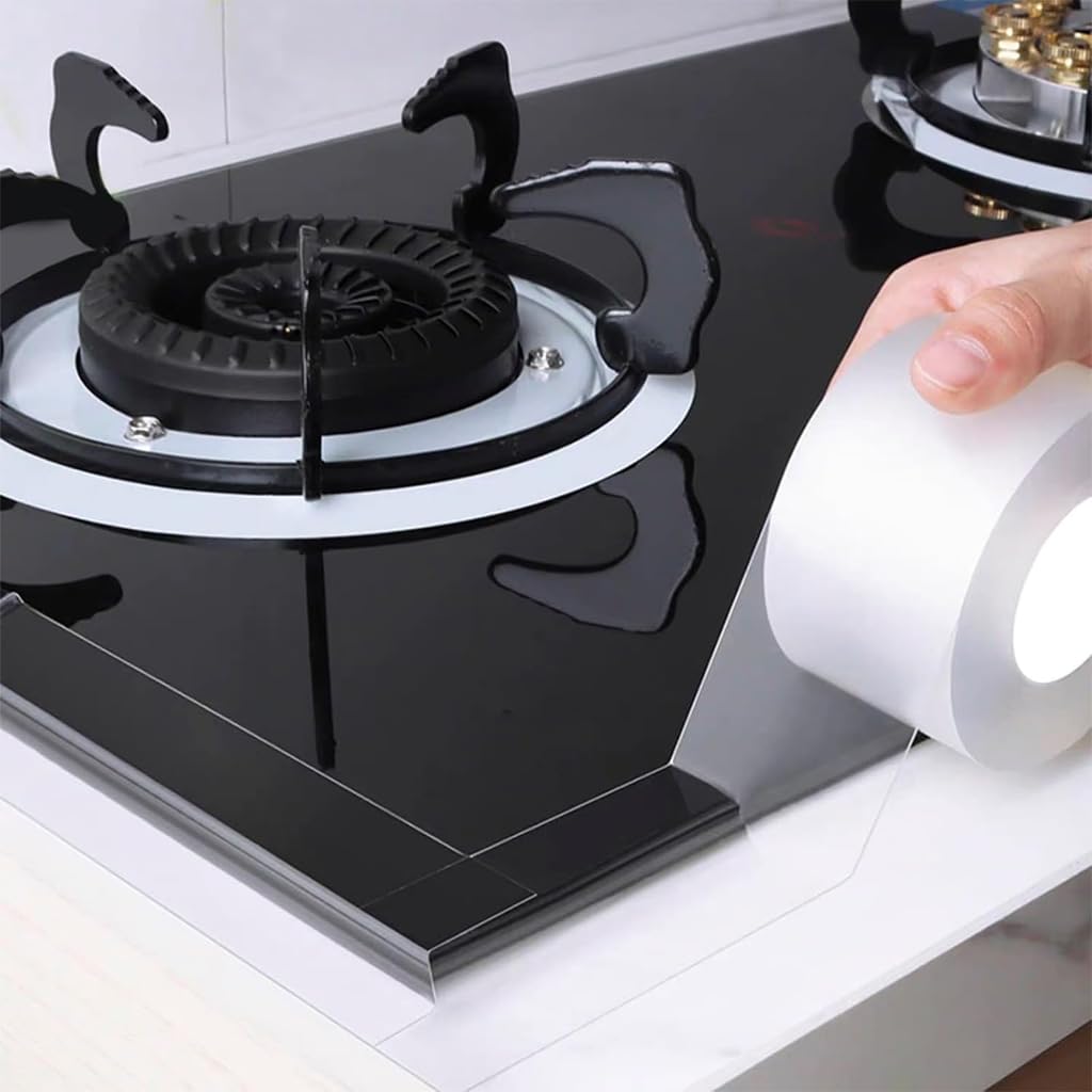 HASTHIP Transparent Gel Tape for Window Gap Sealing 2 Inches x 33ft | Windproof and Waterproof