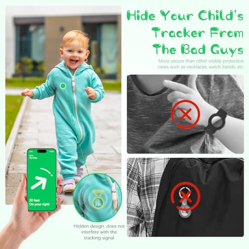 HASTHIP® Waterproof AirTag Holder Cartoon Dino Yellow Brooch Pin AirTag Holder Silicone Waterproof AirTag Holder Anti-lost Brooch Pin AirTag Holder for Kids, Luggage, Bag, Backpack