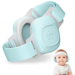HASTHIP® Protectores Auditivos para Bebés y Niños (0–48 Meses), Auriculares Antirruido 25dB, Certificados CE & ANSI, Orejeras Ajustables para Aviones, Conciertos, Festivales y Dormir