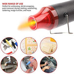 Handheld Mini Heat Gun, 300W Hot Air Gun Multi-Function Electrical Heat Tool for for DIY Embossing, Shrink Wrapping, Drying Paint (EU Plug)