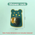 HASTHIP Self Adhesive Shower Head for Bathroom and Toilet with Adjustable Wall Mount | 2Pcs Waterproof PVC ABS Holder