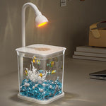 HASTHIP® Small Fish Tank, Glass Aquarium Starter Kit