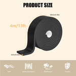 HASTHIP EVA Furniture Pads for Floor Protection with 13ft x 0.78in Strip | 6mm Thick Anti Slip Surface