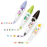 HASTHIP Correction Tape for Scrapbooking and Journals with Smooth Roller Mechanism 4Pcs 0.6cm×4m | Cute Cartoon Decorative Edging for DIY Crafts