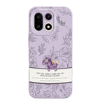 HASTHIP® ZORBES Compatible con OnePlus 15, Funda de teléfono de TPU de Moda con diseño Floral Morado y patrón ajedrezado con Caballo, protección antiarañazos y Marco Completo para cámara
