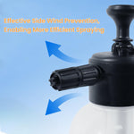 HASTHIP® 2L High Pressure Manual Foam Spray Durable Plastic & Safety Valve Car Foam Sprayer 2 Nozzles for Versatile Use Ideal for Car Washing, Plant Watering, Household Cleaning