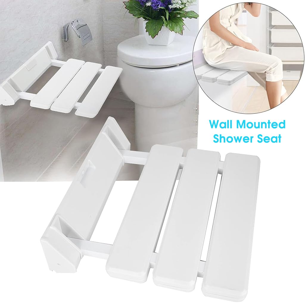 HASTHIP® Folding Shower Seat Wall Mounted