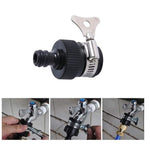 HASTHIP® Hose Quick Connectors Water Pipe Fast Fitting Connector Tap Adapter Set for Garden Wash Car Hose Pipe Female Adapter Water Sprayer and Standard Hose Pipe Fitting Adapter - 5 Pcs