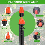 HASTHIP® 2 in 1 Drip Irrigation Emitters and Atomizing Nozzle for 1/4" Drip Irrigation Tubing
