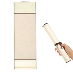 HASTHIP® 1 Pack Blank Paper Scrolls Wrapped on Wood Rod for Writing, Drawing, Calligraphy, Wedding Vows, Cosplay Prop, Renaissance Festivals, Tabletop Role Playing, Wall Hanging Decoration
