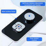 HASTHIP Manual Bidet Sprayer for Toilet with Dual Nozzle 7 and 5 Hole Wash | Self Cleaning Design