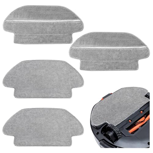 HASTHIP® Mopping Cloth for Mi Robot Robot Vacuum Cleaner S10 Microfiber Absorbent Wet & Dry Use Mop Cloth Replacements for Vacuum S10.