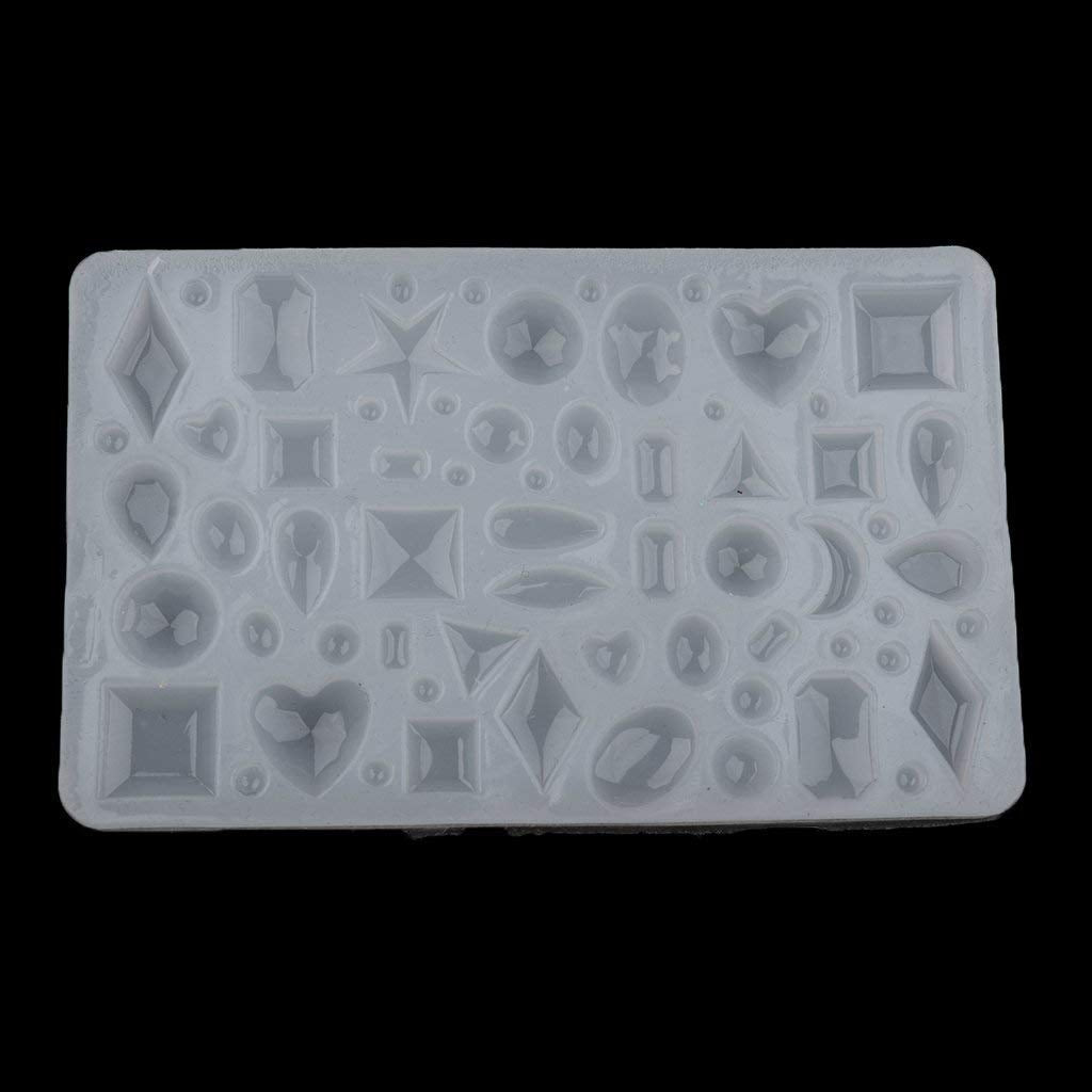 3Pcs Resin Mould for DIY Jewellery Keychains Pendant, Epoxy Resin Art Kit Resin Jewellery DIY Making Tool