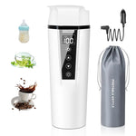 HASTHIP® Car Electric Kettle: 12V/24V Portable Water Boiler Heated Travel Mug,