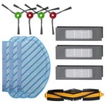 HASTHIP® Filter Brush Mop Cloth Set for Ecovacs Deebot Ozmo 920 950 T5 N5 N8 T5 Max, T5 Power Vacuum Deebot N8 Replacement Accessories for Deebot.