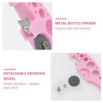 HASTHIP Ampule Cutter with 5 Replaceable Grinding Wheels for Medical and Home Use | ABS Body and Metal Opener for Glass Bottles