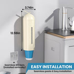 HASTHIP Paper Cup Dispenser for Home and Office with Self Adhesive Wall Mount | Plastic Cup Holder Organizer