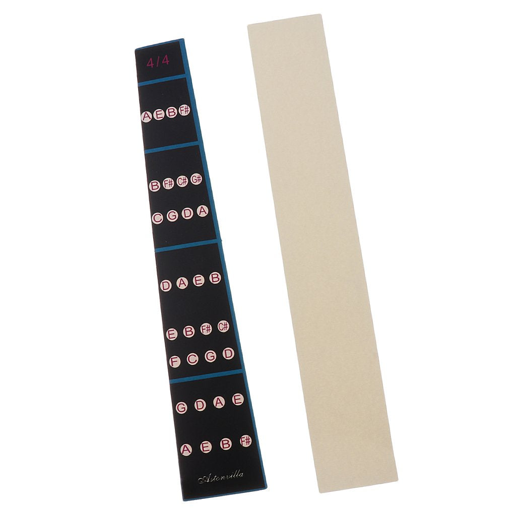 Imported 1 Violin Fiddle Fingerboard Intonation Chart Stickers Fingering Labe.