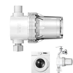 HASTHIP Water Filter for Tank Heater and Washing Machine with Clear Housing and 1/2 inch Thread | PP Fiber Filtration for Sediment and Rust Removal