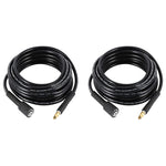 HASTHIP Pressure Washer Hose 6m 5800 PSI for Car Cleaning with PVC Material | 2PCS Set