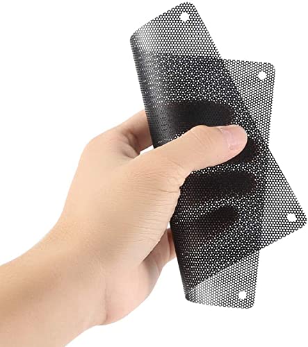 HASTHIP PC Fan Dust Filter for 120mm Case Fans with 20 Screws and PVC Mesh Cover | 5 Pack
