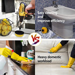HASTHIP® 5Pcs Drill Brush Scrubber Set, Power Scrubber Brush Attachment, Multi-Function Cleaning Kit for Bathroom, Shower, Tile, Floor, Kitchen, Car Wheel, Upholstery (Drill Not Included)
