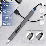 HASTHIP® Electric Screwdriver, Precision Screwdriver Set, 37 in 1 Precision Mini Electric Screwdriver with 30 Bits & Tools Cordless Screwdriver Set with LED USB Power Screwdriver Electric Screwdriver
