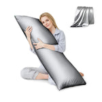 HASTHIP Body Pillow Cover for Cool Summer Comfort featuring Universal Slip-in Design 20x54 in Ice Silk Polyester