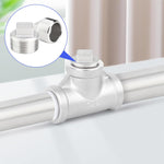 HASTHIP® 2pcs 304 Stainless Steel Pipe Fitting, 3/4'' Square Head Cored Plug Pipe Fastener to Seal The End of The Pipe