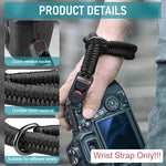 HASTHIP® Camera Wrist Strap, Nylon Camera Hand Strap for Instant Cameras, SLR Cameras, Small Mirrorless Camera, Braided Wrist Strap Hand Strap Quick Release Rope Camera Wrist Rrap Strap, 34cm/13.4inch