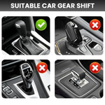 HASTHIP® VENAKON Perilla de Palanca y Funda Compatible con Chevrolet Beat 2016-2021 y Spark 2011-2017,Pomo de Cambios 5 Velocidades,Cubierta Cuero Antideslizante Duradera Accesorio para Auto Color