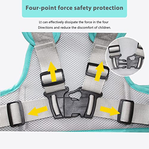 HASTHIP® Kids Safety Belt for Two Wheeler with Reflective Strips, Portable Seat Belt Children Motorcycle