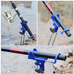 HASTHIP® Fishing Rod Holder for Bank Fishing,360° Adjustable Universal Pole Stand,Durable Portable Equipment for Rods up to 26.2Ft Rust-Resistant Accessories Anglers