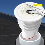 HASTHIP Bathroom Water Drainer for Sink and Floor Use with Magnetic Odor-Proof Seal | Flexible Silicone Fit