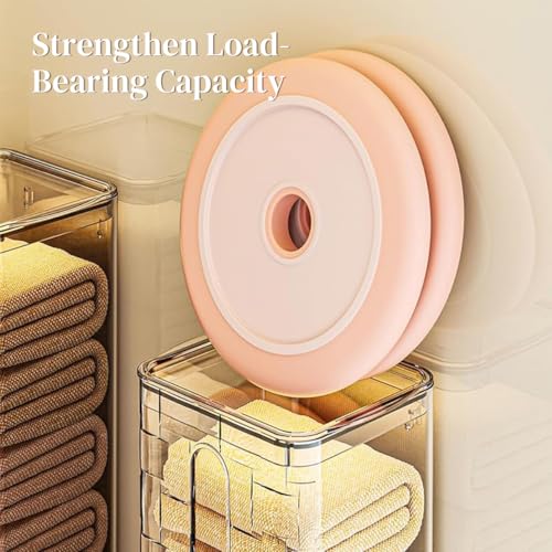 HASTHIP® 2PCS Wall Mount Clear Acrylic Sock & Underwear Drawer Organizer, Self-Adhesive Hanging Storage Box for Lingerie, Ties, Scarves, Clothes Space Saving Wardrobe Shelf, Transparent, Multipurpose