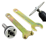 HASTHIP Electric Drill to Angle Grinder Converter with 8mm Rod for Metalwork & Jewelry | Triangle Shank Secure Fit