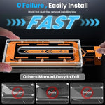 HASTHIP® Compatible with Samsung S25U 2Pcs Screen Protectors HD Tempered Glass Screen Protectors Privacy Screen Protectors Anti-scratch Screen Protectors withScreen Alignment Tool & Accessories Pack
