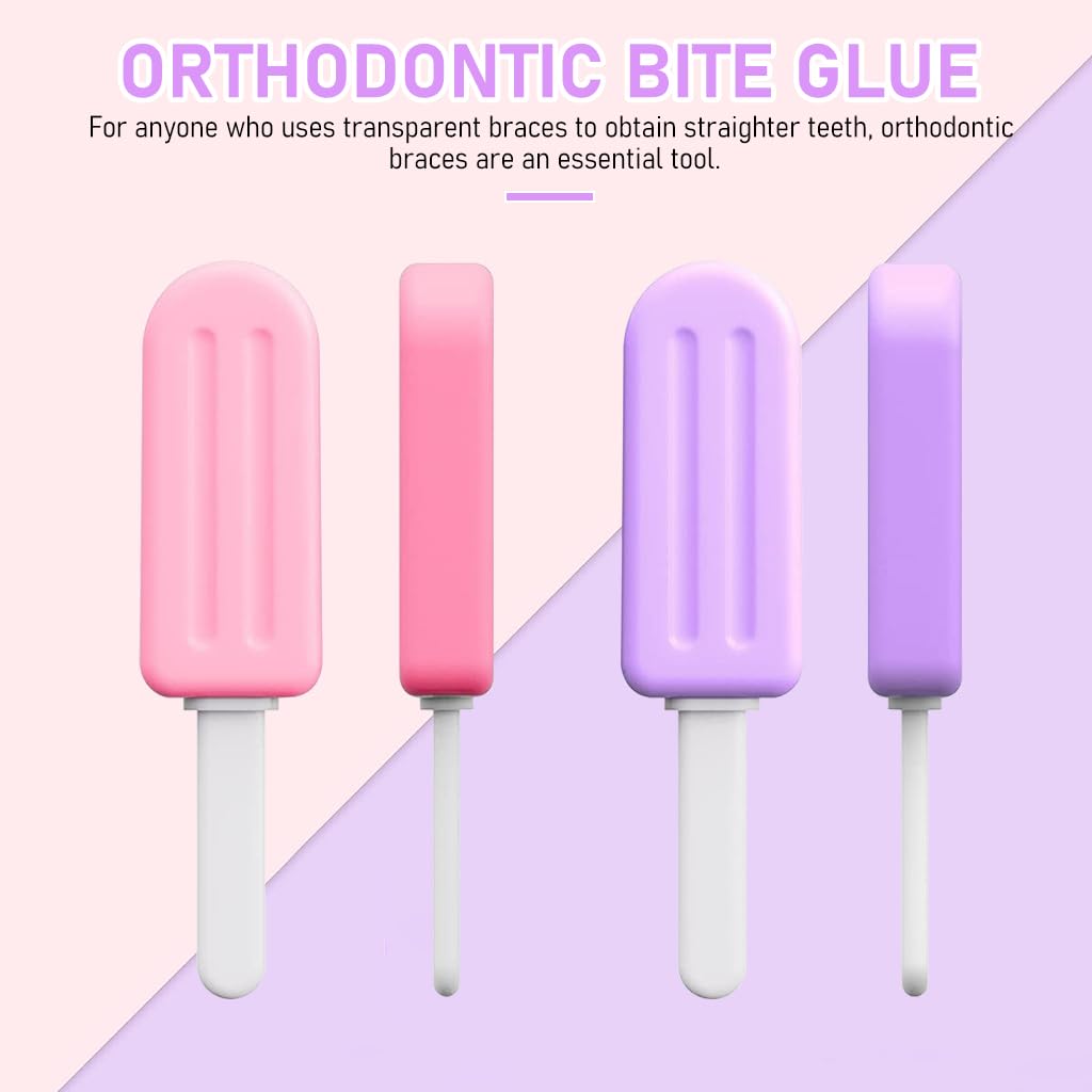 HASTHIP Chewies for Invisalign Aligner with Food Grade Material and 2 Fresh Flavors | 4pcs Set