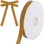HASTHIP Velvet Ribbon Roll for Gift Wrapping and DIY Crafts featuring 15mm Width and 10 Yards Length | Caramel Color for Holiday Decoration