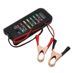 HASTHIP® 12V 24V Car Battery Tester and Alternator Tester, Automotive Load Tester Indicator 12 Volt Auto Check