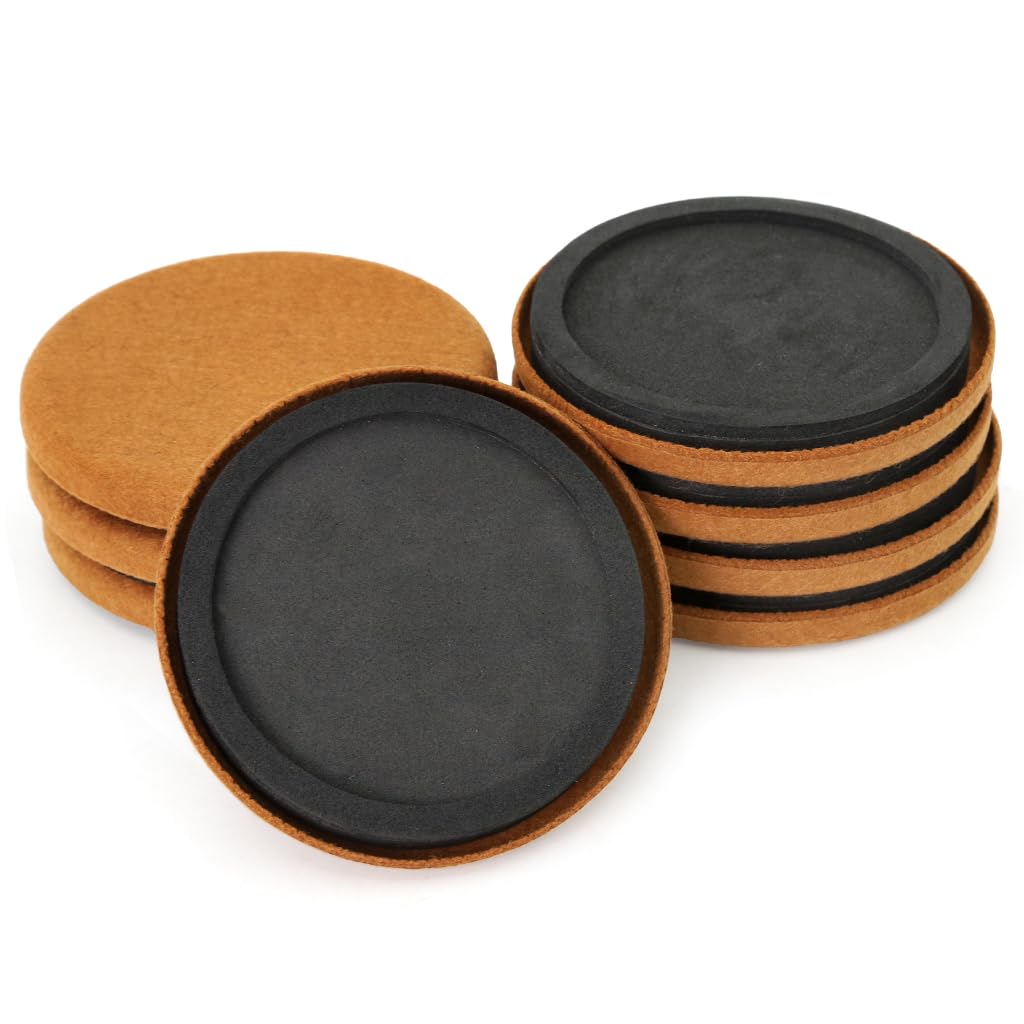 HASTHIP Chair Leg Floor Protectors for Wooden Floors with 3.5 in Felt Pads | Noise Reduction